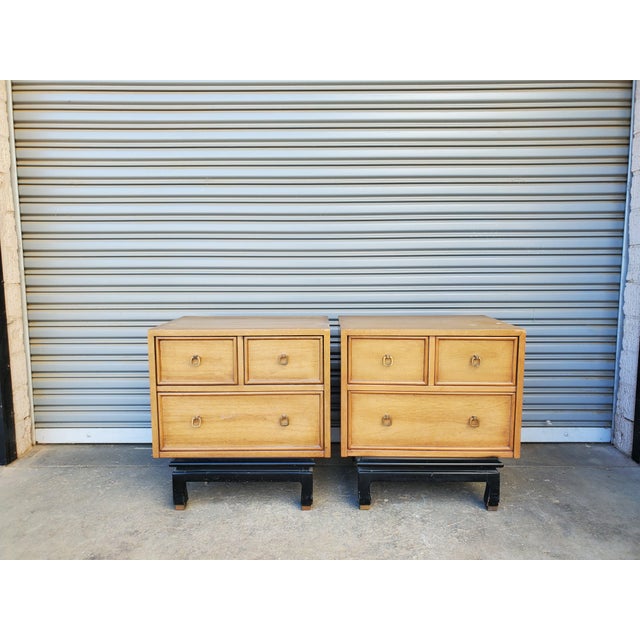 Pair of Vintage Night Stands by American of Martinsville For Sale - Image 12 of 13