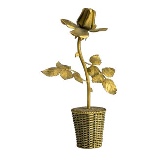 1960s Tiffany Gilt Sterling Sculpture by Janna De Velarde For Sale