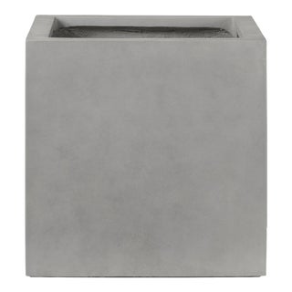 Four Hands Kiro Planter - Natural Grey Concrete, Medium For Sale