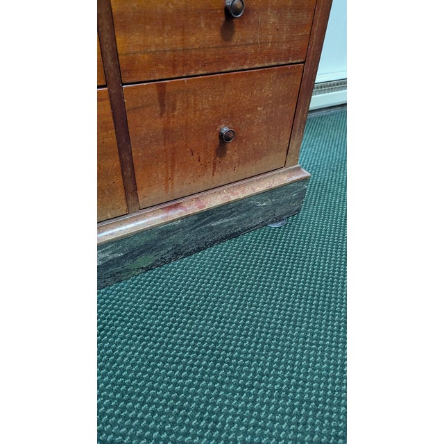 Early 20th Century Mahogany Dentist Cabinet For Sale - Image 9 of 10