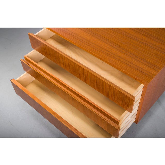 Teak Cabinet by Dieter Waeckerlin for Behr Möbel, Germany, 1960s For Sale - Image 11 of 13