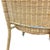 Vintage Woven Wicker & Rattan Side Chair With Cushion For Sale - Image 18 of 18