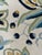 Schumacher 180970 Alexandra Vine Linen Navy and Leaf Fabric 3 7/8 Yards Inspired by Jacobean crewel, Alexandra Vine Linen...