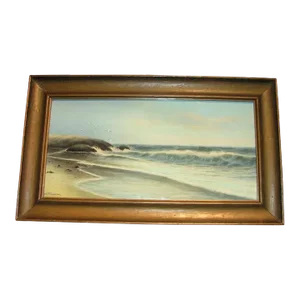 Seascape Watercolor Painting by George Howell Gay Circa 1910