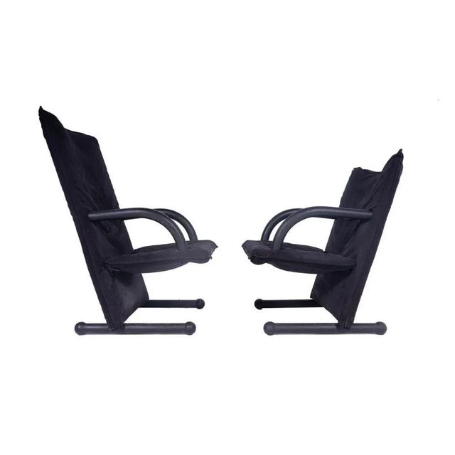 Set of Armchairs by Burkhard Vogtherr for Arflex For Sale - Image 3 of 9