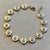 Syna Yellow Gold Bracelet with Mother of Pearl and Diamonds For Sale - Image 4 of 9