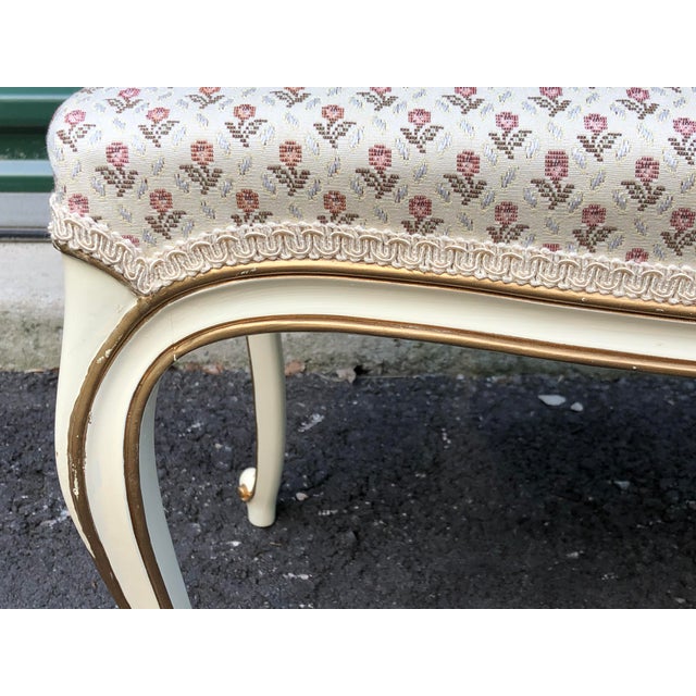 French Provincial Vanity Stool Bench Chairish
