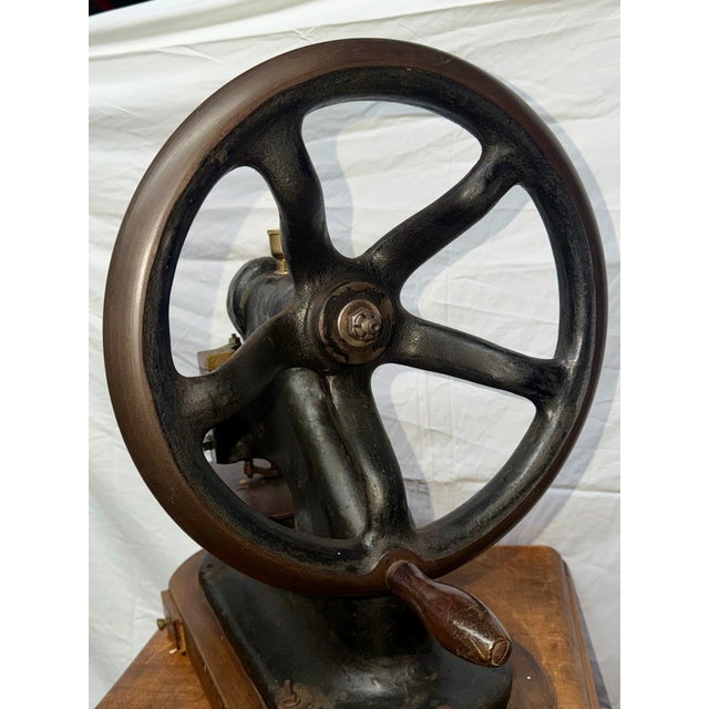 Antique Italian Flywheel Punch, 1890s For Sale - Image 12 of 18