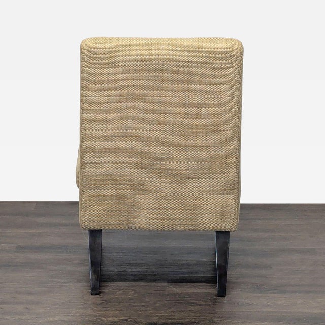 2010s West Elm Lounge Chair in Tan Upholstery For Sale - Image 5 of 8