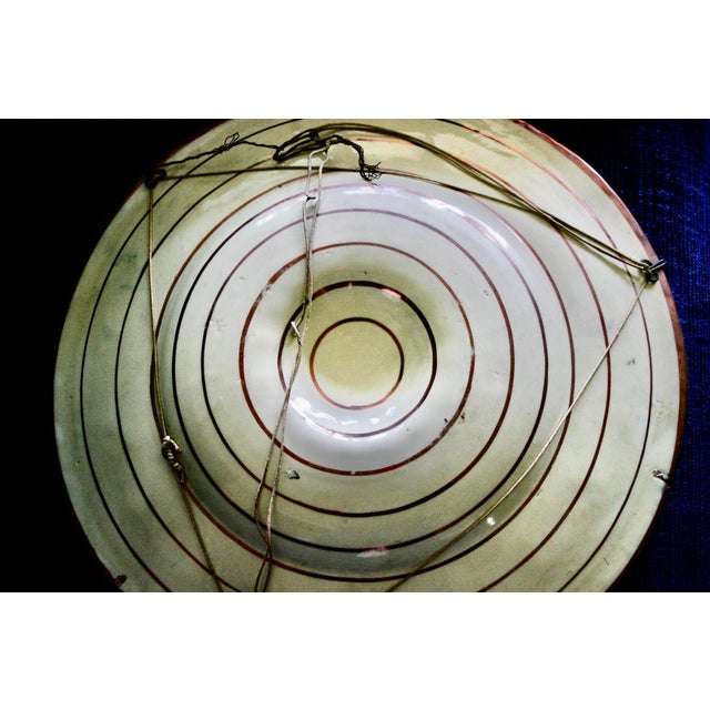 Large Presentation Platter with Chandelier, Seville, 16th Century For Sale - Image 5 of 10