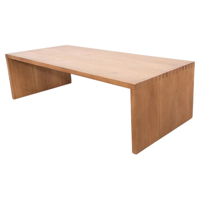 Solid Oak Low Table from Dada Est. For Sale