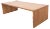 Solid Oak Low Table from Dada Est. For Sale