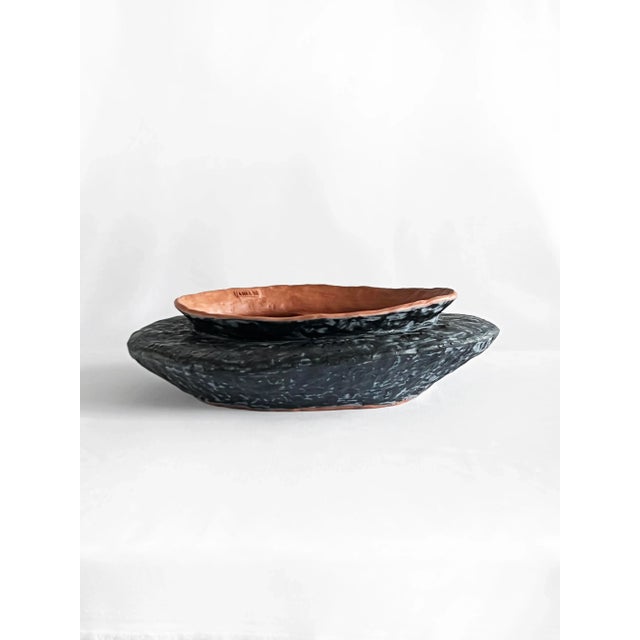 Ceramic Terra Collection Vase 02 by Anna Demidova, Set of 2 For Sale - Image 7 of 7