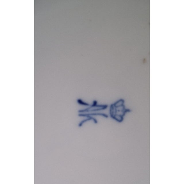 Textile Vintage German Table Lamp with White Porcelain Base by AK Kaiser, 1970s For Sale - Image 7 of 8