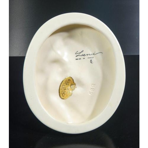 Ceramic Ceramic Madonna and Child Sculpture from Lenci, 1930s For Sale - Image 7 of 18