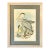 Grey Heron Original Print Framed by Gould, Circa 1840 For Sale