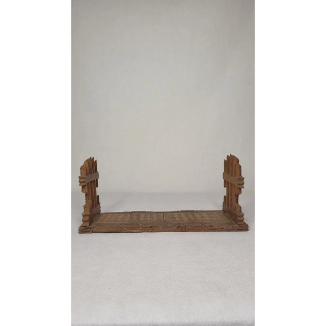 Black Forest Carved Wooden Bookends, Set of 2 For Sale - Image 6 of 7