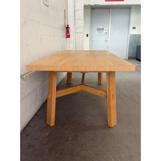 Williams Sonoma Home Copenhagen Extension Dining Table For Sale - Image 4 of 12