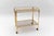 1960s Mid-Century Modern Brass Bar Cart, France, 1960s For Sale - Image 5 of 14