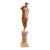 Late 20th Century Campbell G Paxton-Signed Clay Male Figure Sculpture-Fragment of Youth Pensive For Sale