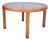 Round Rattan Dining Table, 1970s For Sale
