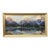 Original 1968 Mountain Landscape Oil on Board by Lillian Lewis For Sale