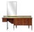 Vintage Italian Sideboard with Mirror, 1960s For Sale