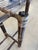 Very Long Organic Modern Bamboo & Glass Console Table For Sale - Image 15 of 17