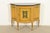 Italian Neoclassical Paint Decorated Demilune Console or Bar Cabinet For Sale - Image 14 of 14