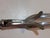 Vintage Stag Antler Carving Set - English Sheffield W/ Sterling Silver Ferrules - 3 PCS For Sale - Image 10 of 11