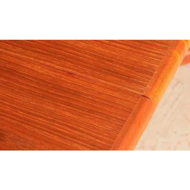 Mid-Century Extendable Dining Table in Teak from Skovby, Denmark, 1970s For Sale - Image 12 of 14