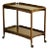 1950s Mid Century Danish Walnut Folding Trolley For Sale