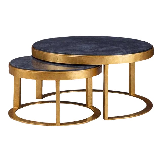 Lunsford Nesting Cocktail Tables by Century Furniture, Designed by Pride Sasser For Sale