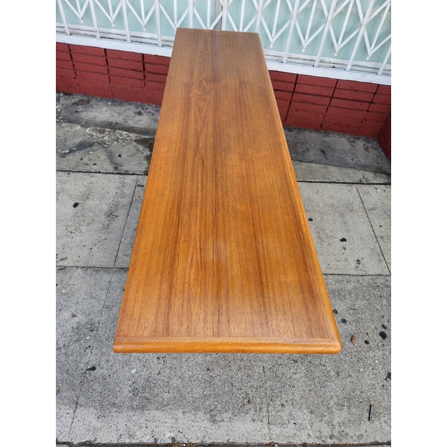 Mid-Century Modern Teak Sideboard For Sale In Los Angeles - Image 6 of 12