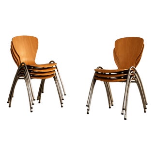 Vintage Stacking School Chair, 1970s For Sale