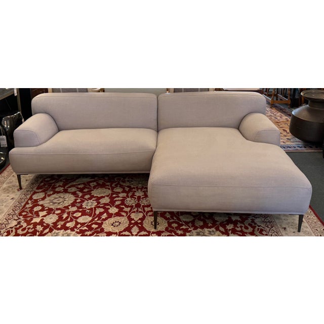 Article Abisko Sectional, Quartz White For Sale In San Francisco - Image 6 of 12