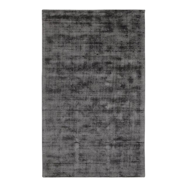 Milan Distressed Charcoal Rug - 9 X 12 For Sale
