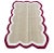 Not Yet Made - Made To Order Handmade Cotton Scalloped Rug Reversible Beige and Ruby Red Dhurrie-3'x5' For Sale - Image 9 of 11