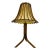 Midcentury Teak and Rattan Table Lamp, circa 1970 For Sale - Image 12 of 12