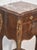Brown Louis XV Style Bedside Tables with Marble Top, 1890s, Set of 2 For Sale - Image 8 of 11
