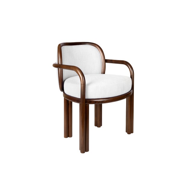 Not Yet Made - Made To Order James Dining Chair by Wood Tailors Club For Sale - Image 5 of 14