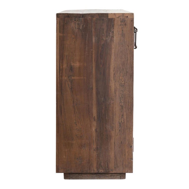 2020s Salvaged Rustic Modern Wood Sideboard For Sale - Image 5 of 6