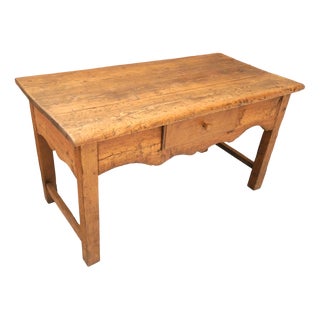 Rustic Console Table in Mixed Woods, Italy, 1800s For Sale