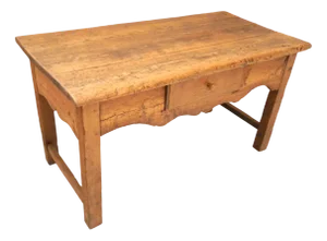 Rustic Console Table in Mixed Woods, Italy, 1800s