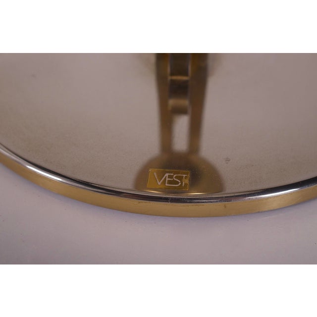 Gold Vest Faux Pendulum Lamp, 1980s For Sale - Image 8 of 12