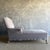 Alma Chaise Lounge Slipcovered in Stone Washed Linen For Sale - Image 4 of 10