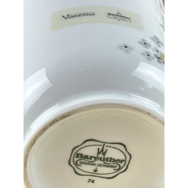 Ceramic German Bareuther Bavaria Coffee Service, 1980s, Set of 13 For Sale - Image 7 of 10