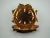 Marie Zimmermann Arts and Crafts Copper Lotus Form Dishes, Set of 6 For Sale - Image 10 of 11