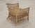 Set of Six Rattan Lounge Chairs & Two Ottomans by Danny Ho Fong For Sale - Image 15 of 18