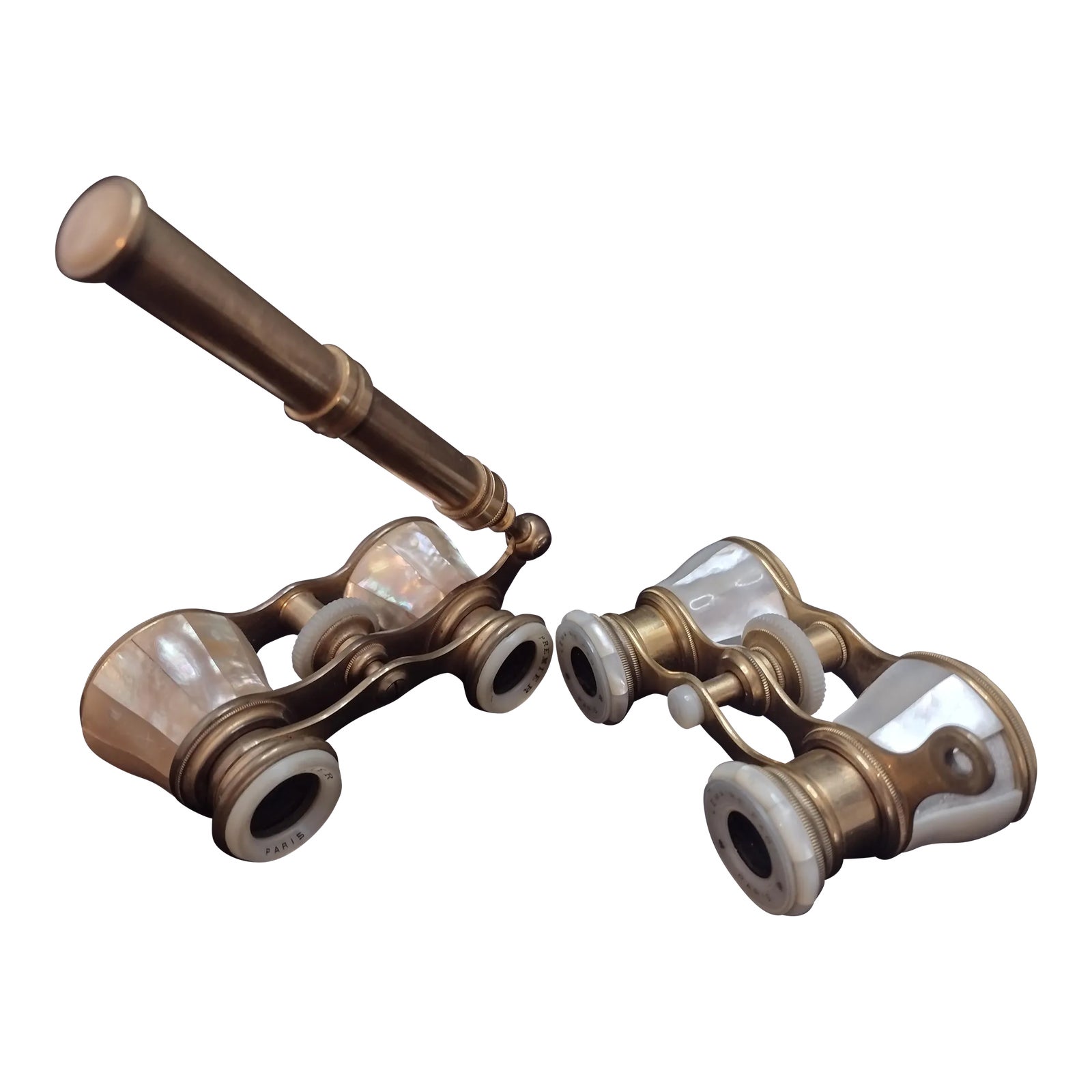 Late 19th Century Lamaire Fabi & Premier Paris Opera Glasses & Premier Paris 'Long